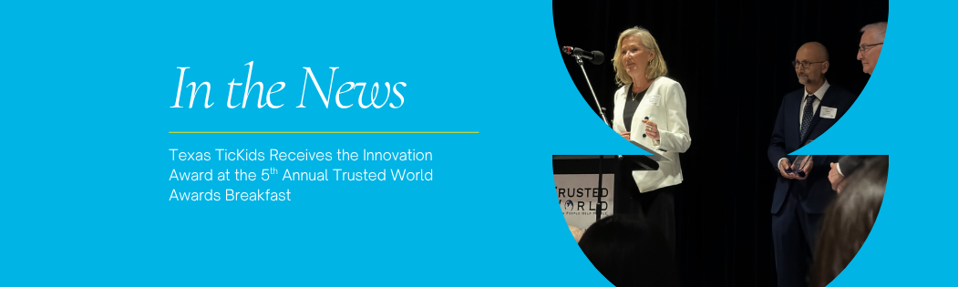 Texas TicKids Receives the Innovation Award at the 5th Annual Trusted World Awards Breakfast